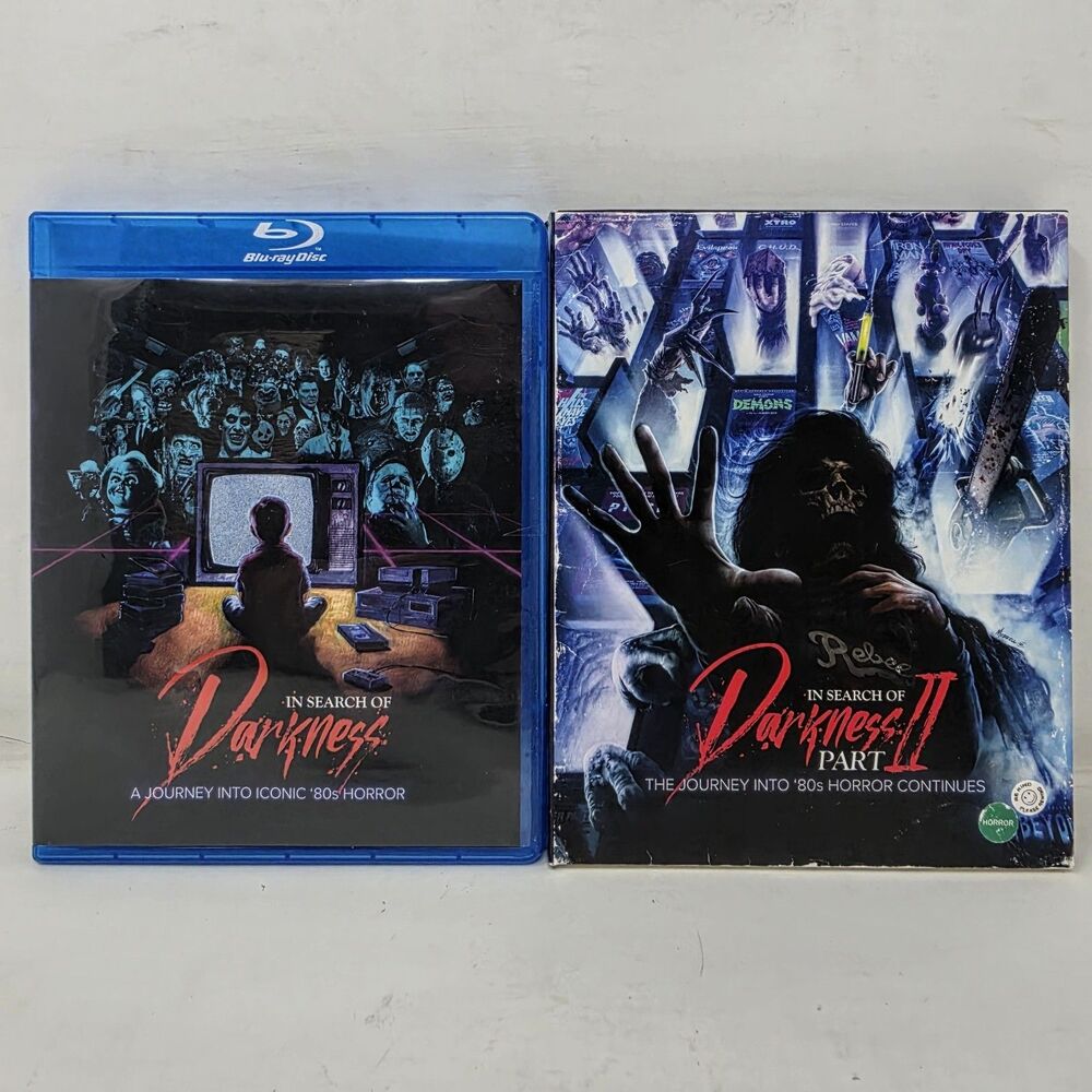 In Search of Darkness Part 1 and 2 II Blu-ray Journey Into Iconic 80s Horror